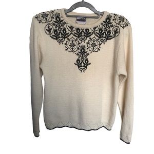 Vintage KENZO Wool Sweater Jungle Paris Made in France Size M